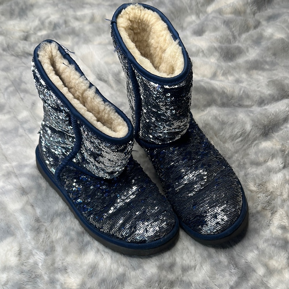 Sequin-Embellished Women's Boots